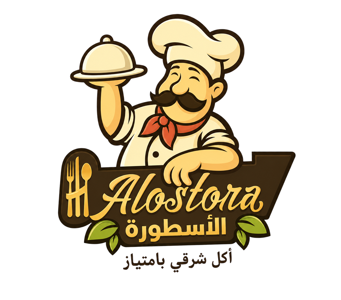 Alostora Restaurant مطعم الاسطورة Logo